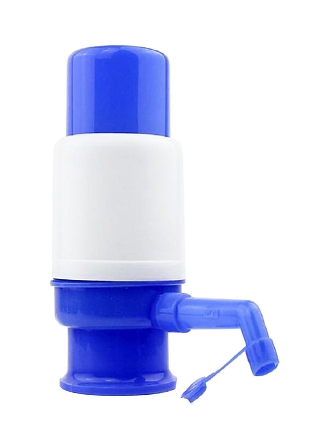 Generic Hand Press Water Pump Blue/White 