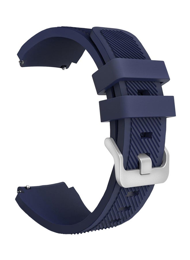 Replacement Band For Samsung Gear S3 Classic/Frontier/Frontier LTE Midnight Blue 