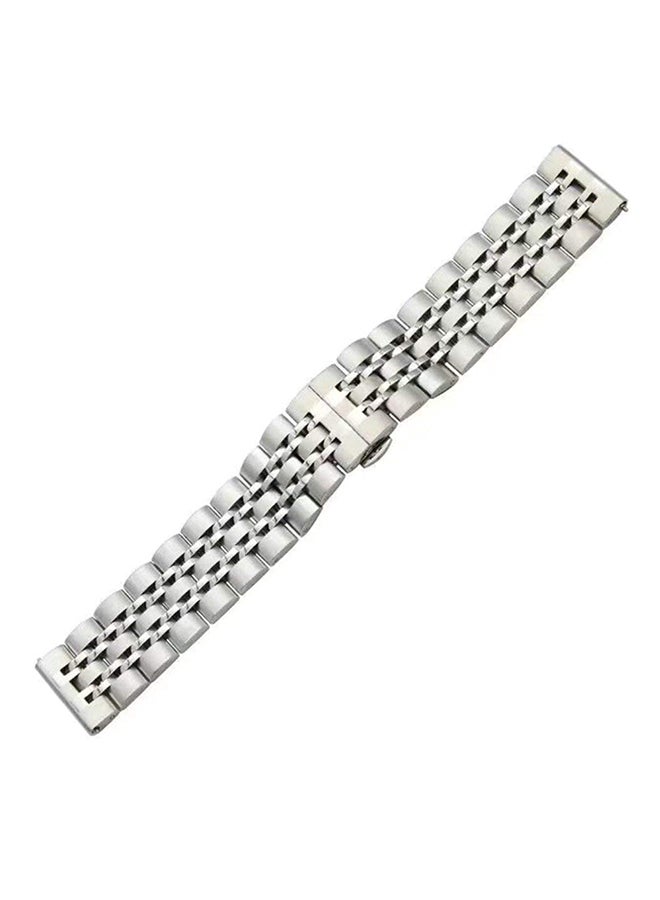 Replacement Band For Samsung Gear S3 Silver - Image 2