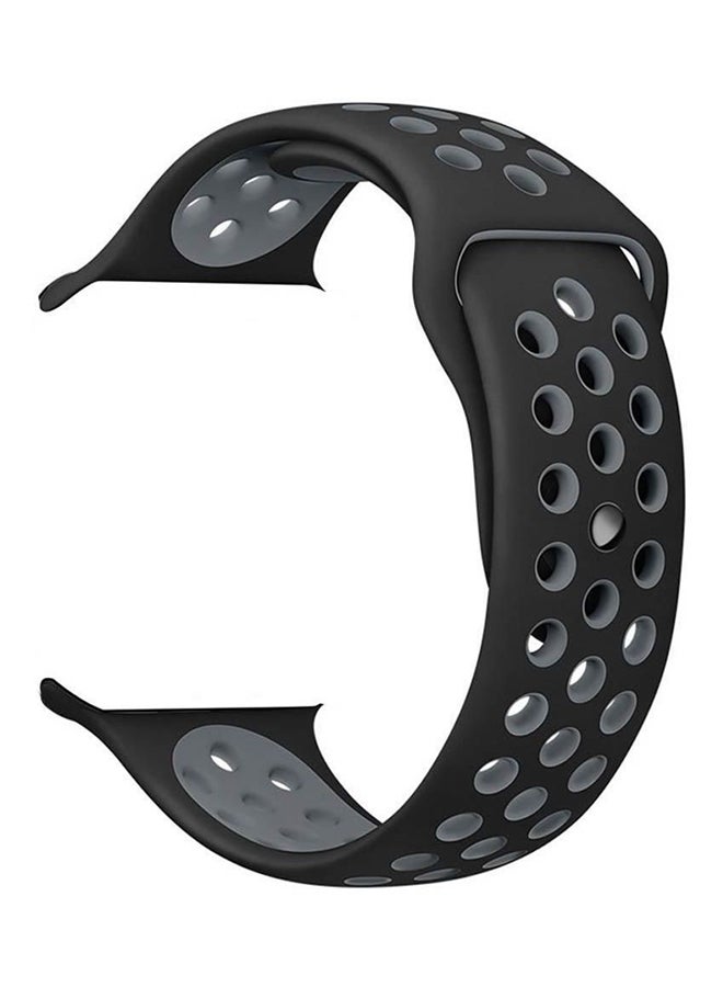 Replacement Band For Smartwatch 38mm Grey/Black