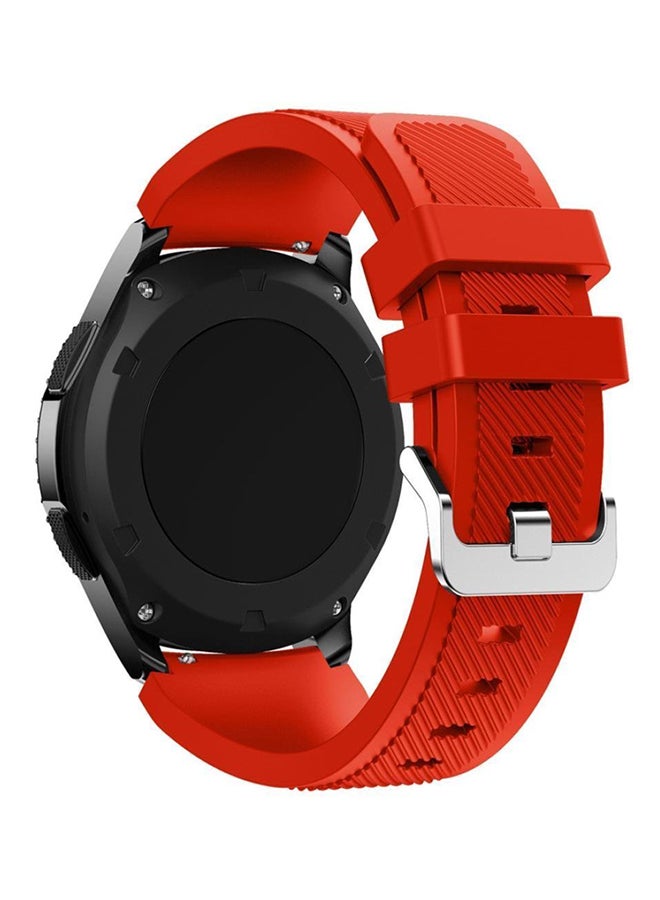 سوار بديل لساعة سامسونج جير S3 فرونتير/ كلاسيك أحمر - Image 2