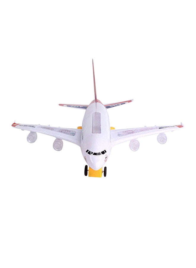 ويل بلاي لعبة على شكل طائرة إير باص A380 أبيض - Image 4