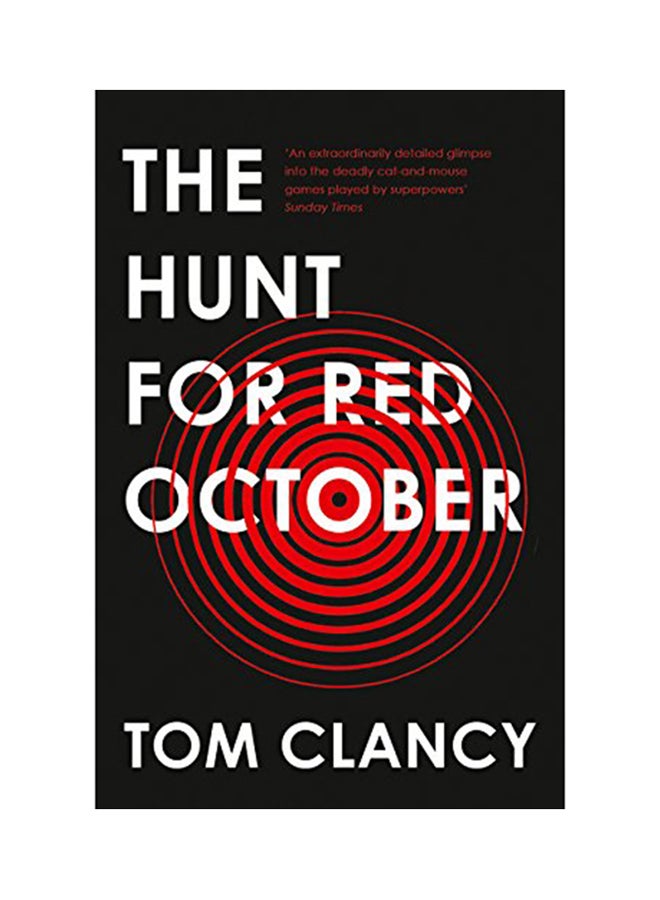 صيد أكتوبر الأحمر غلاف ورقي الإنجليزية - 28-Jun-18