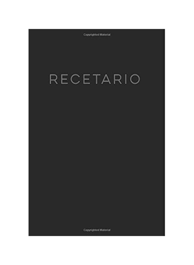 Recetario paperback english - 26-Aug-18  - Image 1