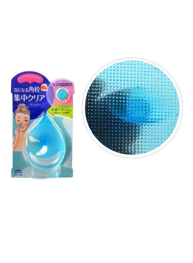 Generic Facial Skin Care Cleansing Soft Pad Blue 8.5 x 6cm - Image 2