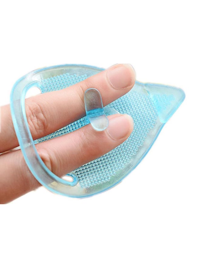 Facial Skin Care Cleansing Soft Pad Blue 8.5 x 6cm - Image 2