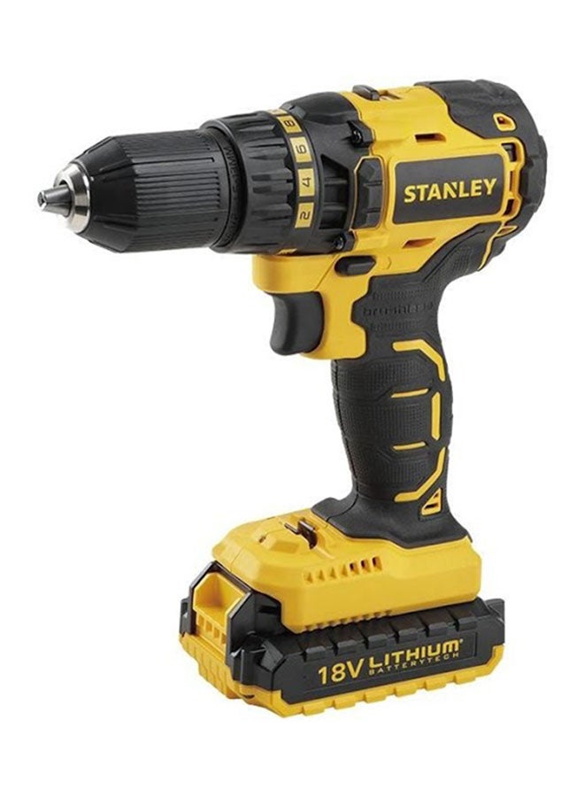 Stanley - Cordless Brushless Drill Driver Yellow/Black - Image 1
