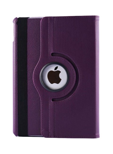 360 Degree Rotating Smart Stand Folio Case Cover For Apple iPad Air 2 Purple