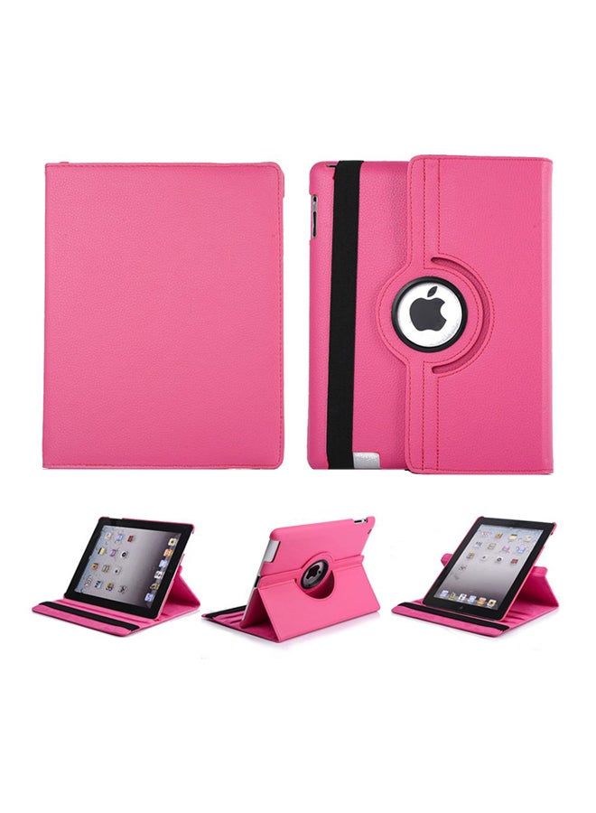 Folio Case Cover For Apple iPad Air 2 Pink - Image 3