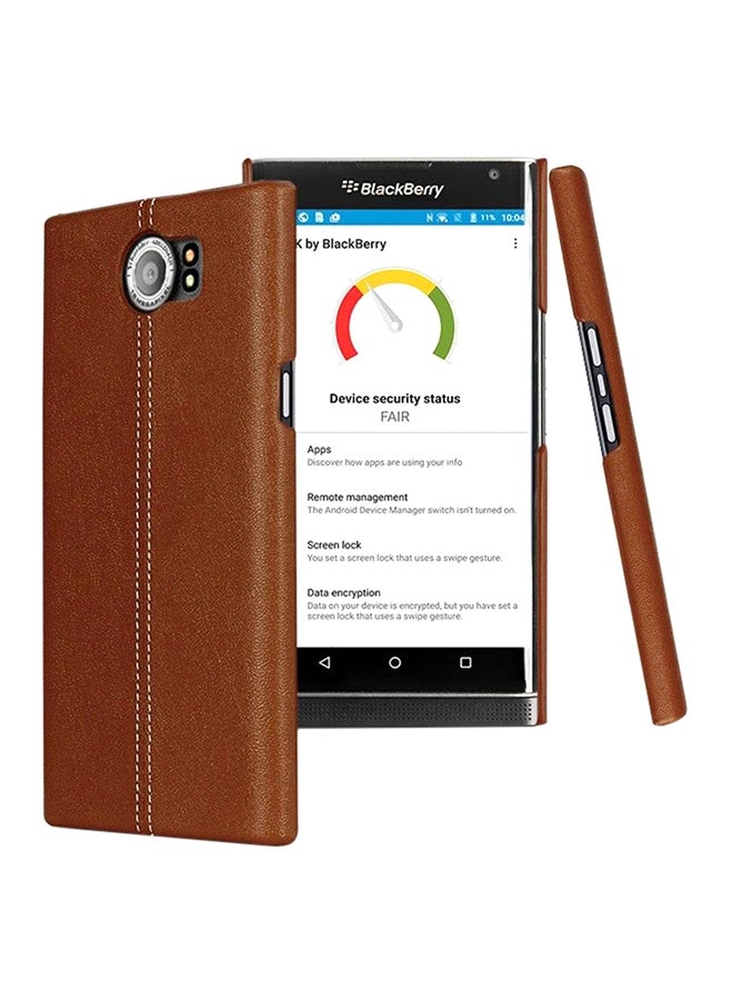 Imak Ruiyi Series Case Cover For Blackberry Priv Brown