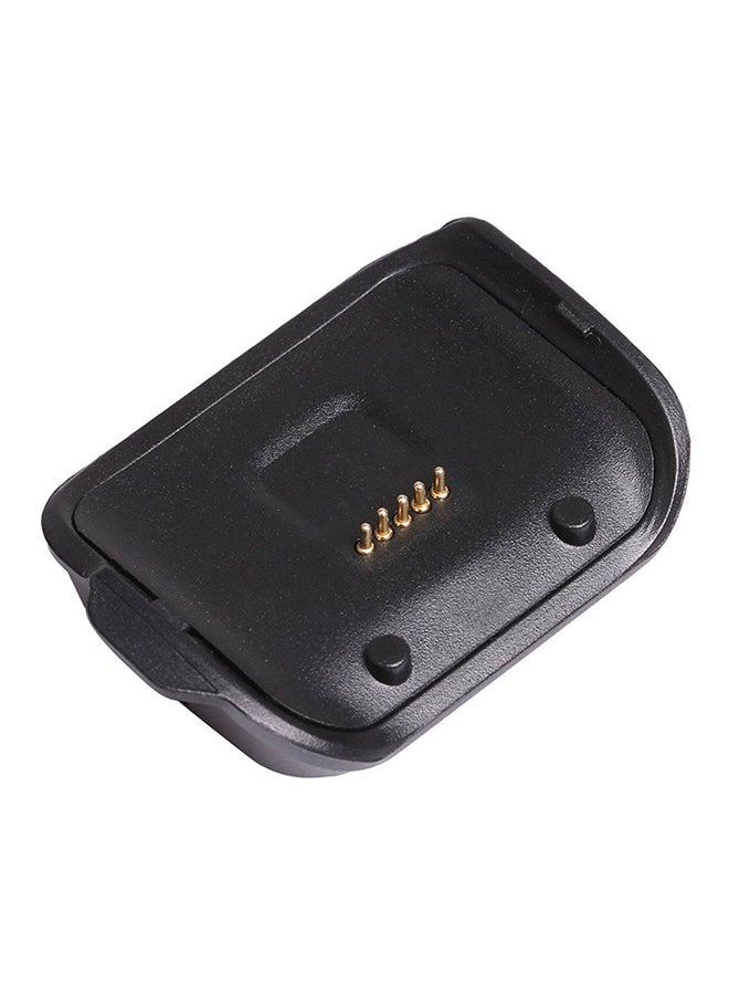 USB Charging Cradle For Samsung Gear Live SM-R382 Black  - Image 2