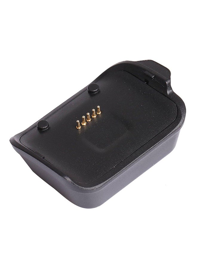 USB Charging Cradle For Samsung Gear Live SM-R382 Black  - Image 3