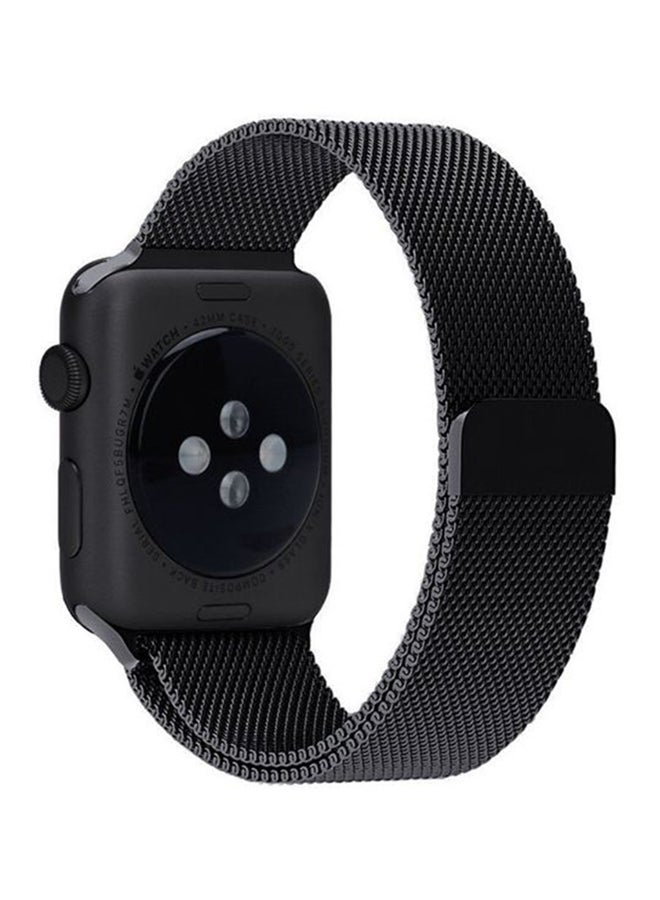 Generic - Replacement Band For Apple Watch 42mm Black - Image 1