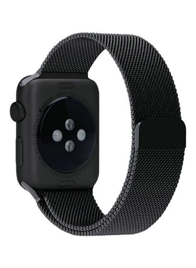 Generic - Replacement Band For Apple Watch 42mm Black - Image 1