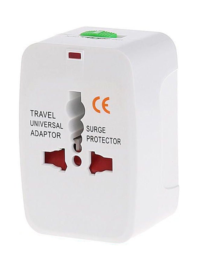 All-In-One Power Adaptor White/Red/Green