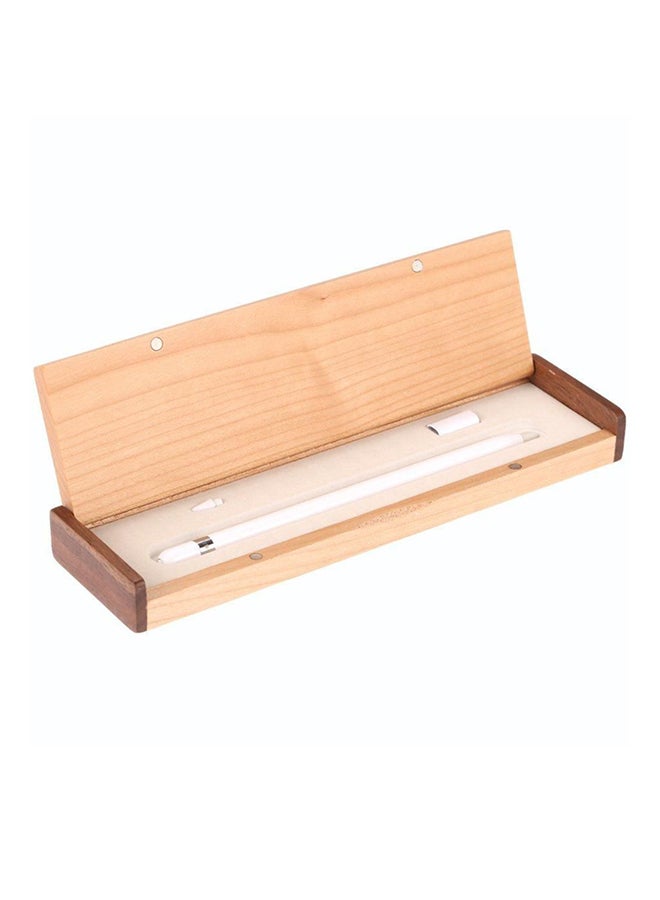 SAMDI - Protective Box For Apple iPad Pro Pencil Beech Wood - Image 1