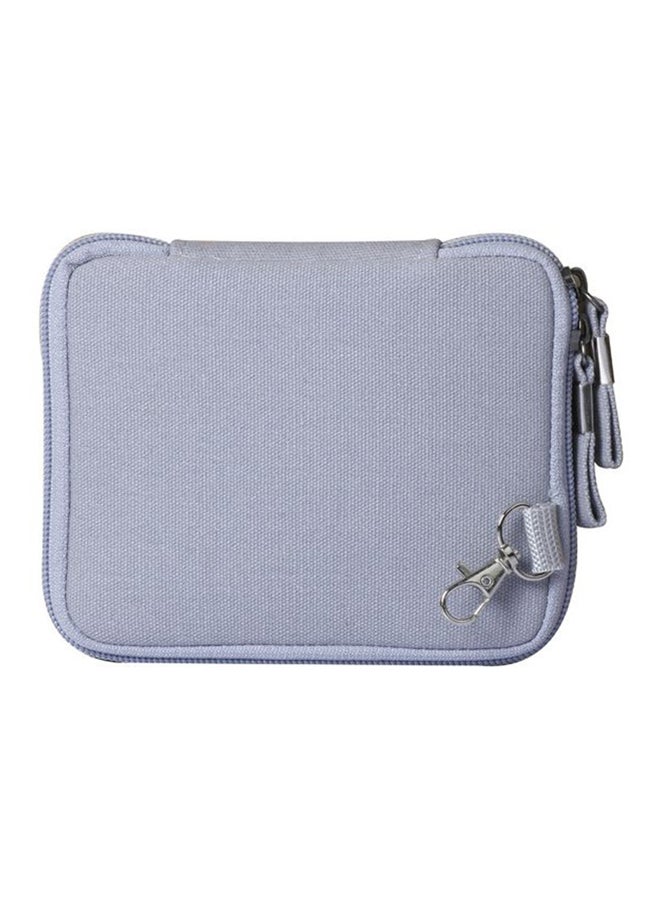 Protective Sleeve With Pouch For Apple MacBook Air 11-Inch Grey  - Image 3