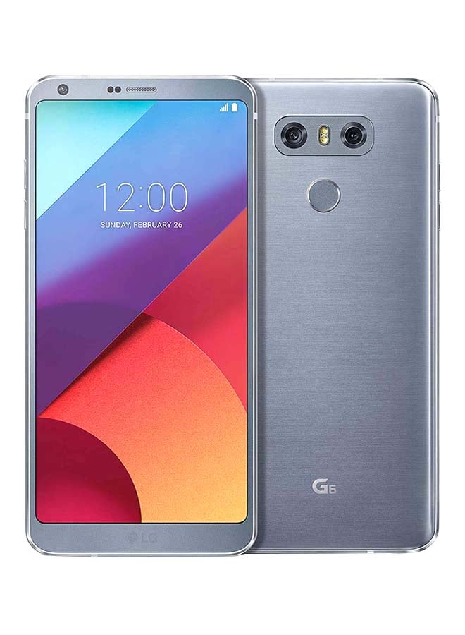 LG - G6 Dual SIM Platinum 64GB 4G LTE - Image 1