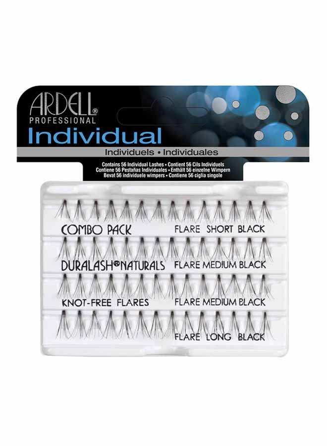 أرديل رموش ديورالاش الطبيعية الاحترافية المتفرقة أسود