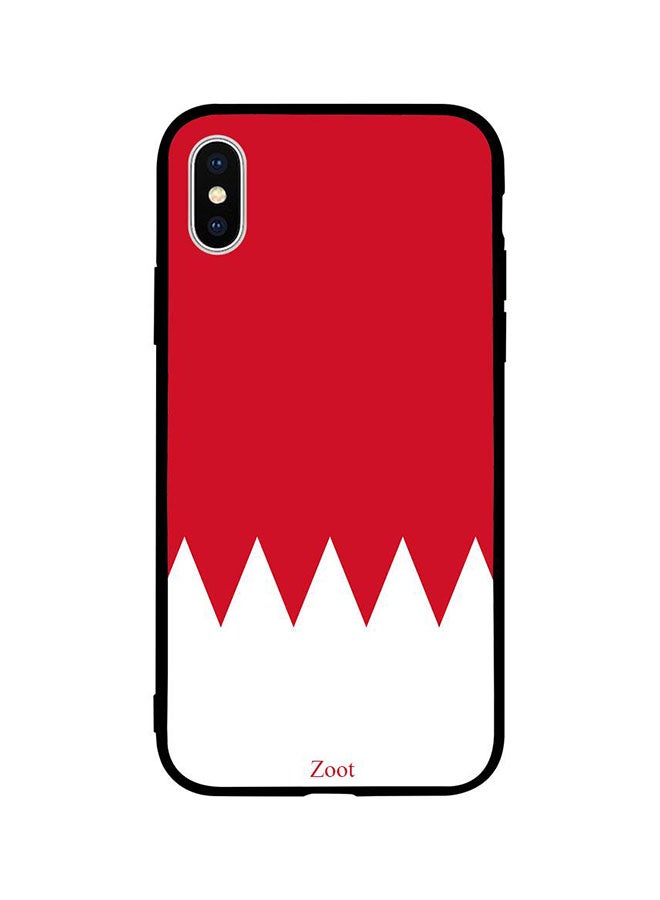 Zoot Protective Case Cover For Apple iPhone XS Bahrain Flag