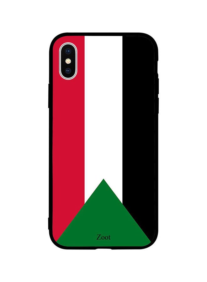 Zoot Protective Case Cover For Apple iPhone XS Sudan Flag