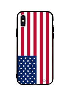 Protective Case Cover For Apple iPhone XS United States Of America Flag