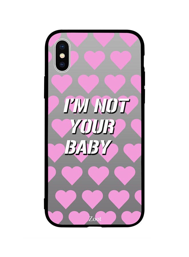 Zoot Protective Case Cover For Apple iPhone XS I Am Not Your Baby