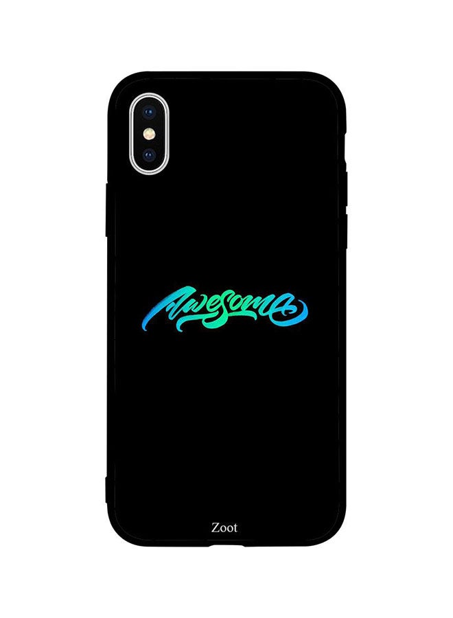 Zoot Protective Case Cover For Apple iPhone XS Awesome