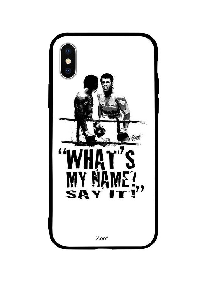 Zoot - Protective Case Cover For Apple iPhone XS What'S My Name? Say It! - Image 1