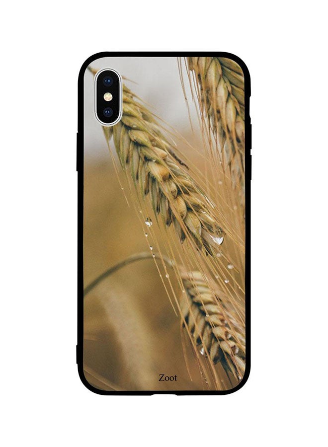 Zoot Protective Case Cover For Apple iPhone XS Wheat grass