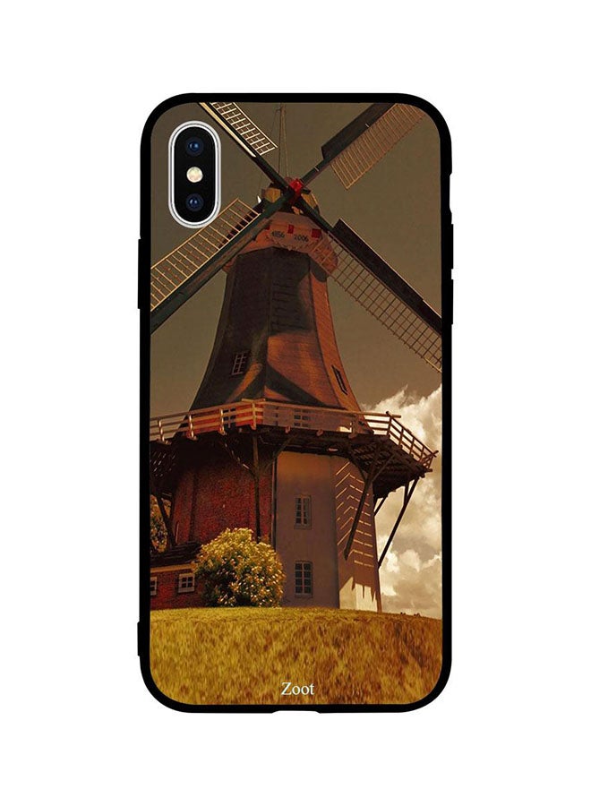 Zoot Protective Case Cover For Apple iPhone XS Windmill Garden