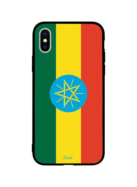 Protective Case Cover For Apple iPhone XS Max Ethiopia Flag