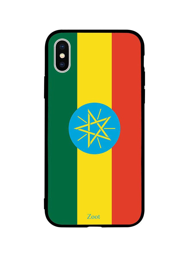 Protective Case Cover For Apple iPhone XS Max Ethiopia Flag