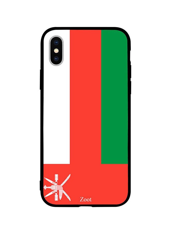 Zoot Protective Case Cover For Apple iPhone XS Max Oman Flag