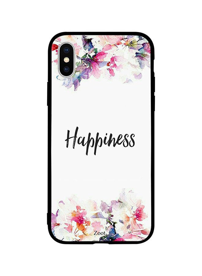 Protective Case Cover For Apple iPhone XS Max Happiness