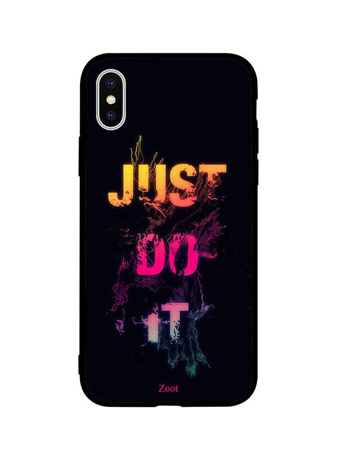 Zoot - Protective Case Cover For Apple iPhone XS Max Just Do It - Image 1