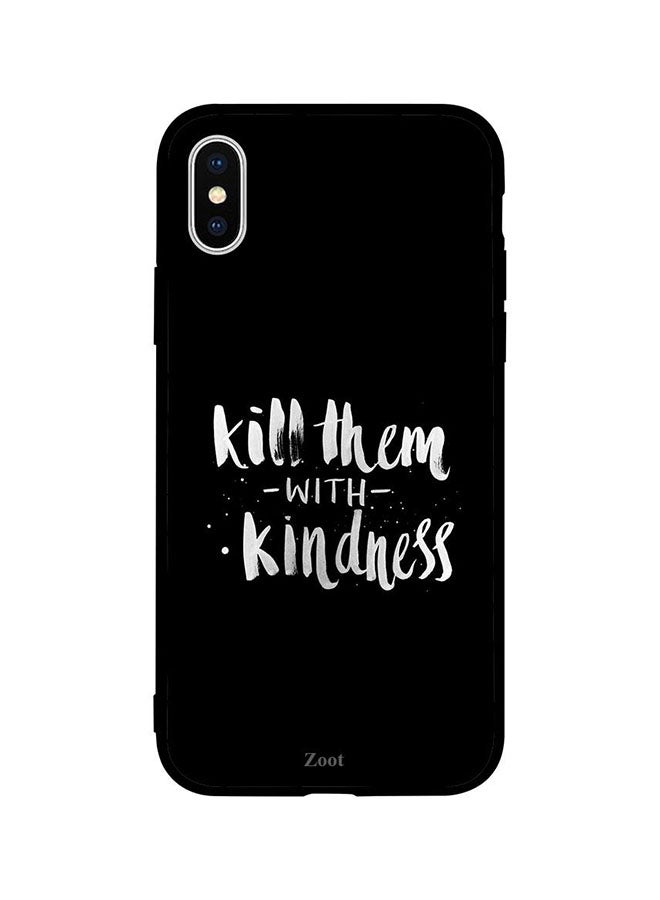 Zoot Protective Case Cover For Apple iPhone XS Max Kill Them With Kindness