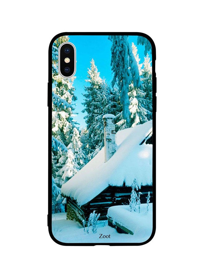 Zoot - Protective Case Cover For Apple iPhone XS Max Snow House - Image 1