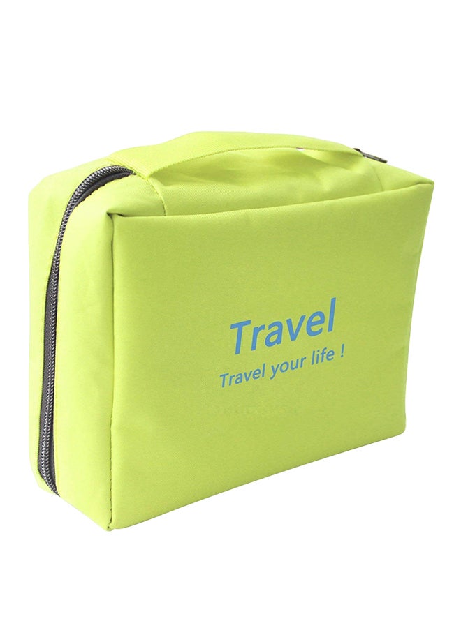 Waterproof Toiletry Bag Lemon Green - Image 1