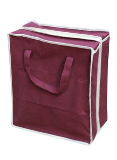 Generic Double Sided Shoe Bag Burgundy 
