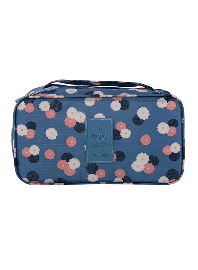 Motrip Multifunction Waterproof Travel Bra Bag Blue/Pink/White - Image 1