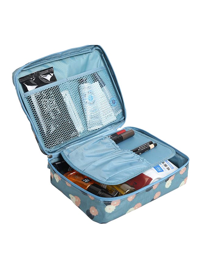 Motrip Multifunction Waterproof Travel Wash Bag Blue/Pink/White - Image 2