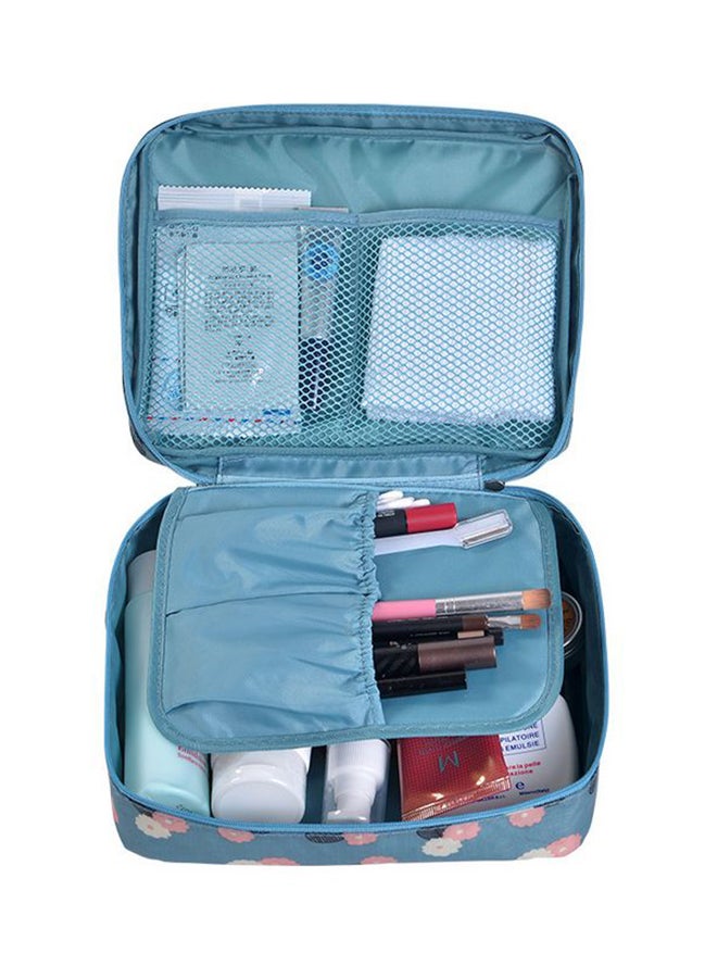 Motrip Multifunction Waterproof Travel Wash Bag Blue/Pink/White - Image 3