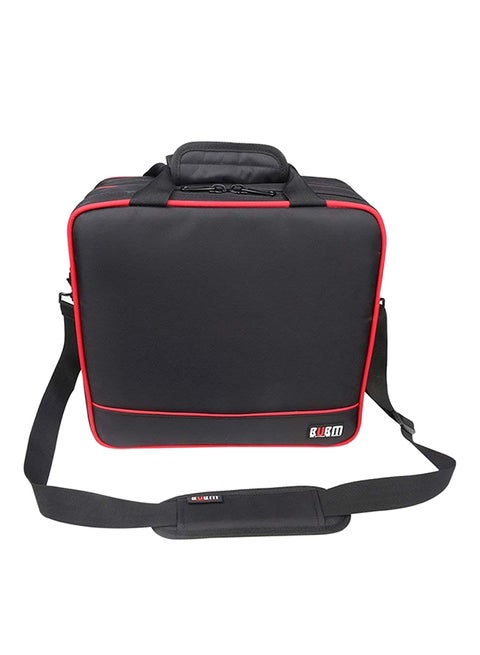 Multi-Functional Messenger Bag Black/Red