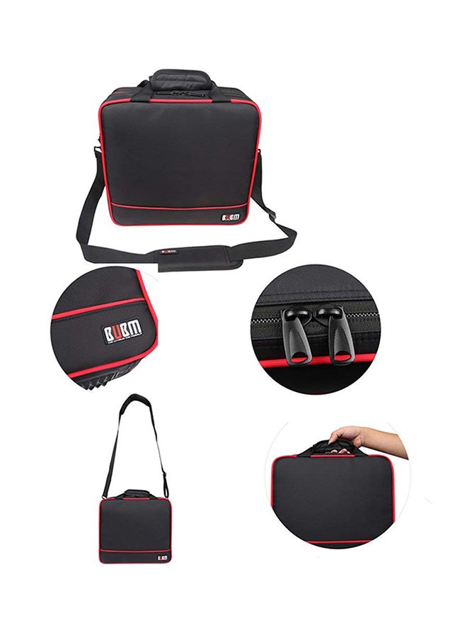 BUBM - Multi-Functional Messenger Bag Black/Red - Image 1