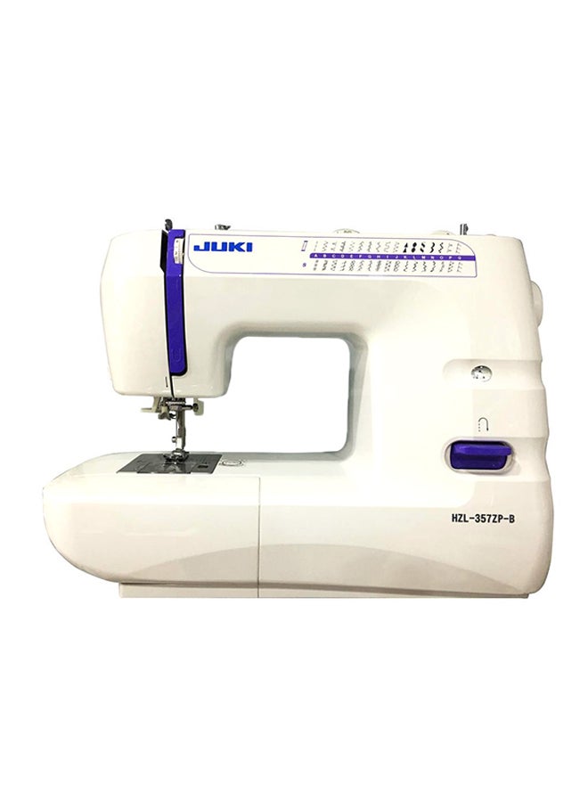 HZL Computerized Electric Sewing Machine 357ZP-B White/Blue