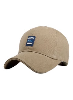 Flat Outdoor Leisure Baseball Cap Beige