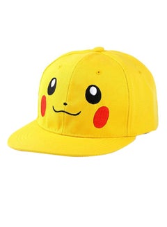Generic Cute Cartoon Pokemon Hip Hop Baseball Cap Yellow  - Image 1