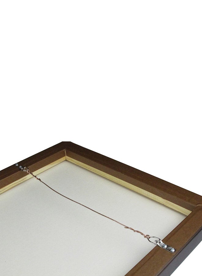 Generic - Justin Maller Triangle Reflection Wall Art Canvas Print Multicolour 50x28x3.5cm - Image 1