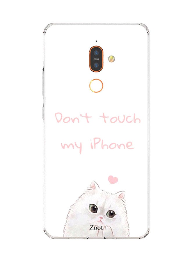 Zoot Protective Case Cover For Nokia 7 Plus Don't Touch My iPhone 